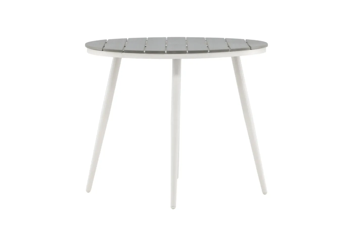 Fjôrd Tuintafel Break Rond Grijs ⌀90cm