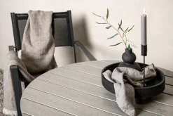 Fjôrd Tuintafel Break Rond Grijs ⌀90cm