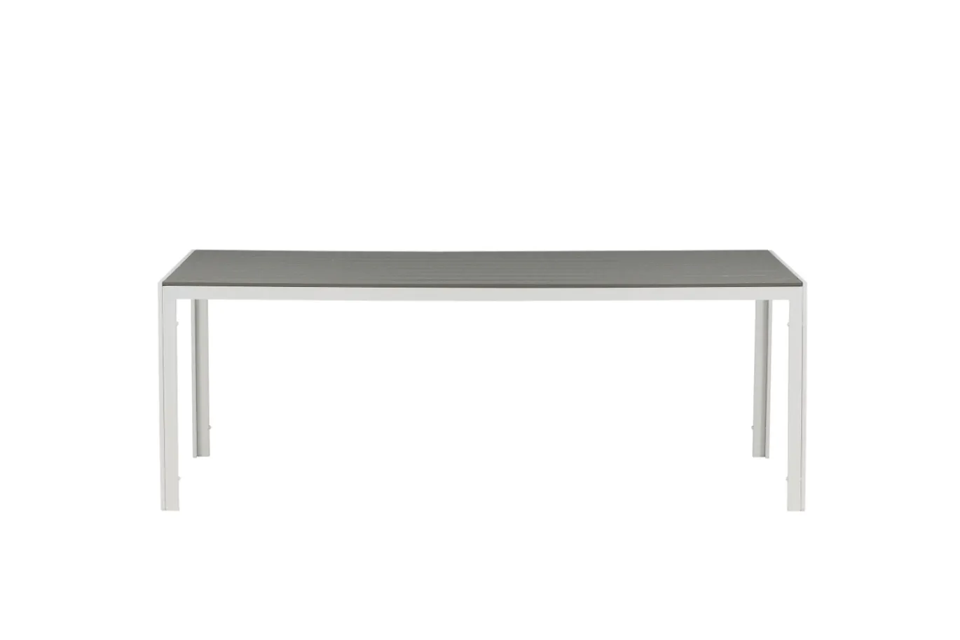Fjôrd Tuintafel Break Wit/Grijs 205cm
