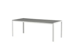 Fjôrd Tuintafel Break Wit/Grijs 205cm