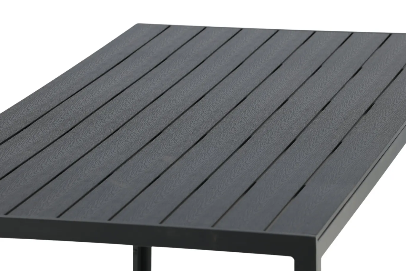 Fjôrd Tuintafel Break Zwart 205x90cm