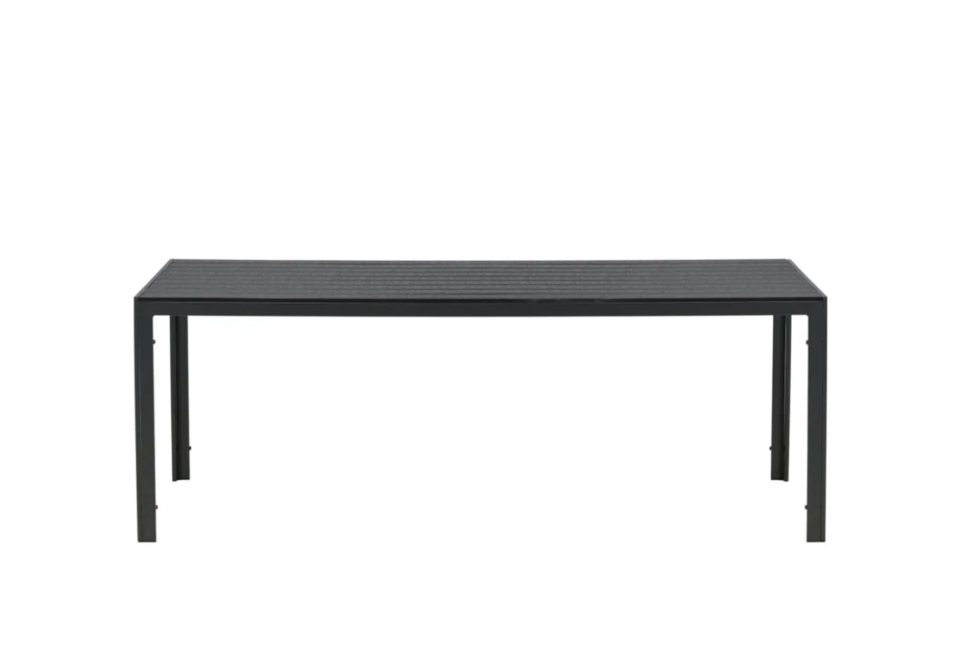 Fjôrd Tuintafel Break Zwart 205x90cm