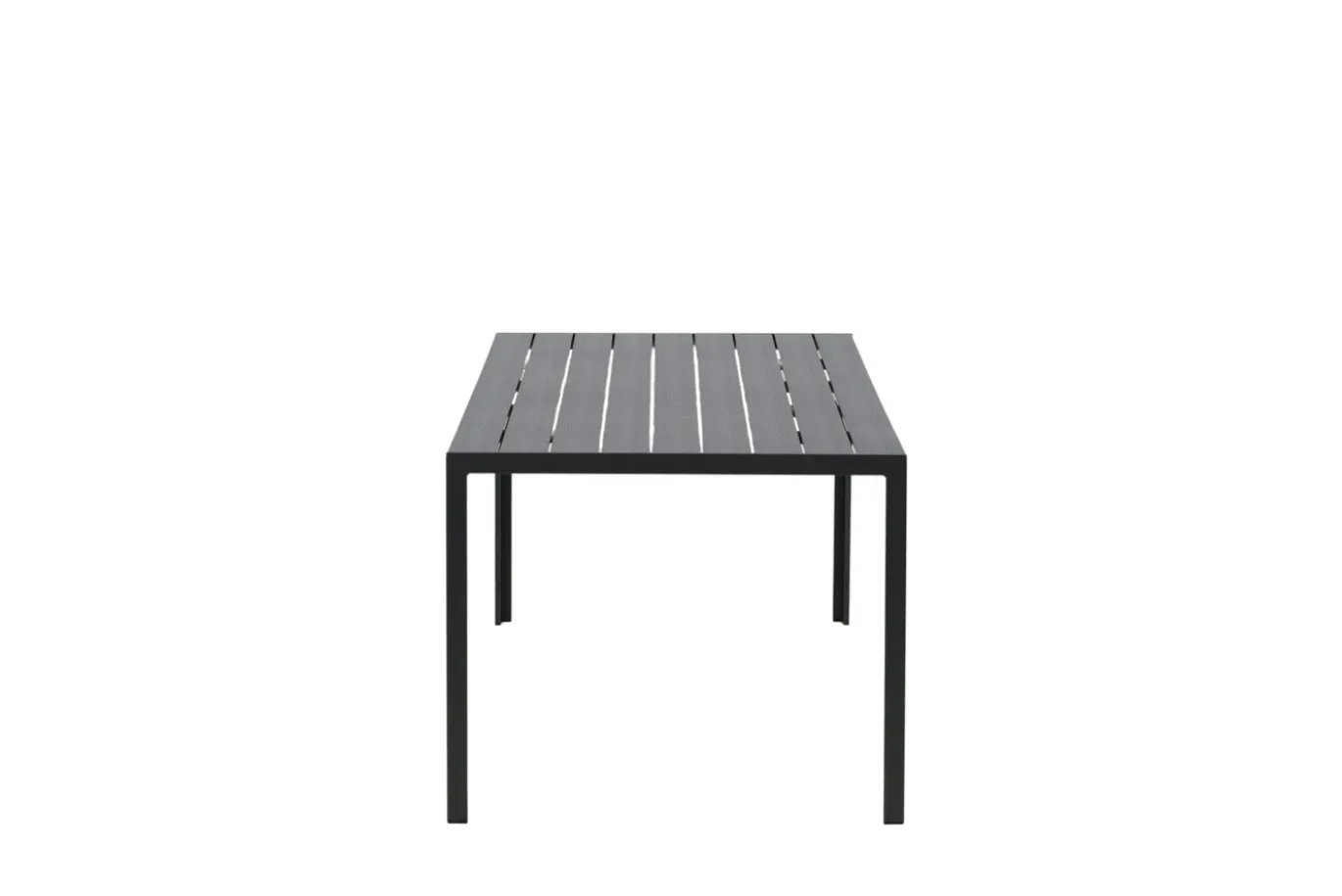 Fjôrd Tuintafel Break Zwart 205x90cm