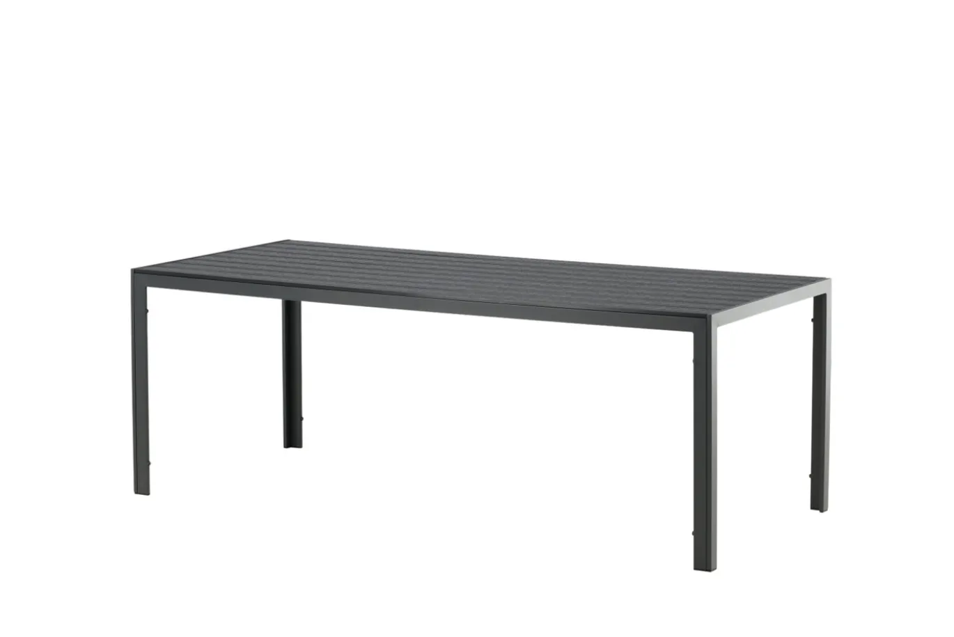 Fjôrd Tuintafel Break Zwart 205x90cm