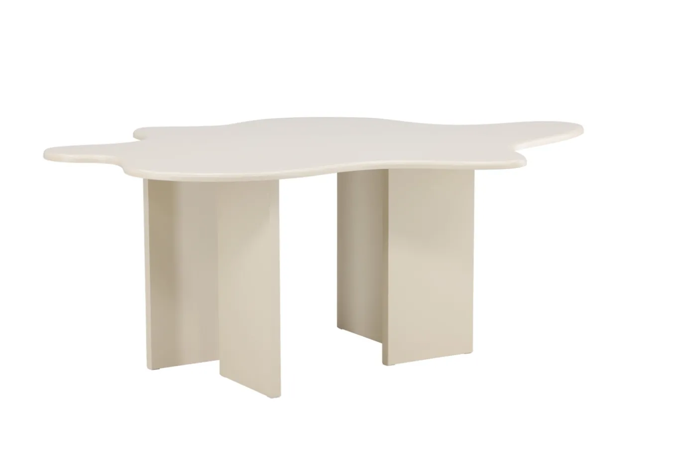 Fjôrd Tuintafel Flower Organisch Beige 190x123cm