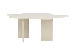 Fjôrd Tuintafel Flower Organisch Beige 190x123cm