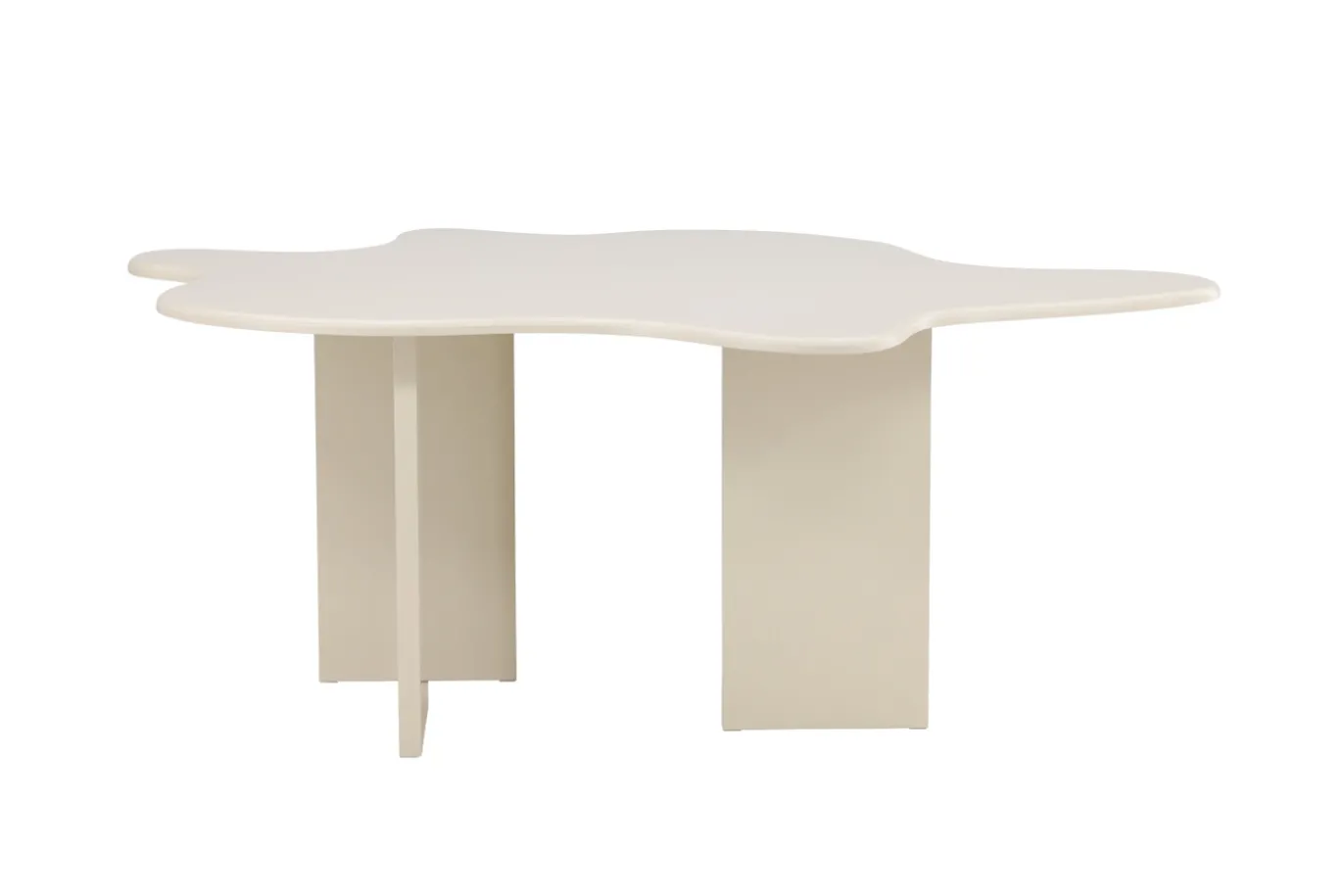 Fjôrd Tuintafel Flower Organisch Beige 190x123cm