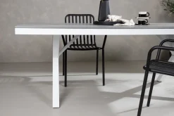 Fjôrd Tuintafel Garcia Grijs 200x100cm