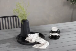 Fjôrd Tuintafel Garcia Grijs 200x100cm