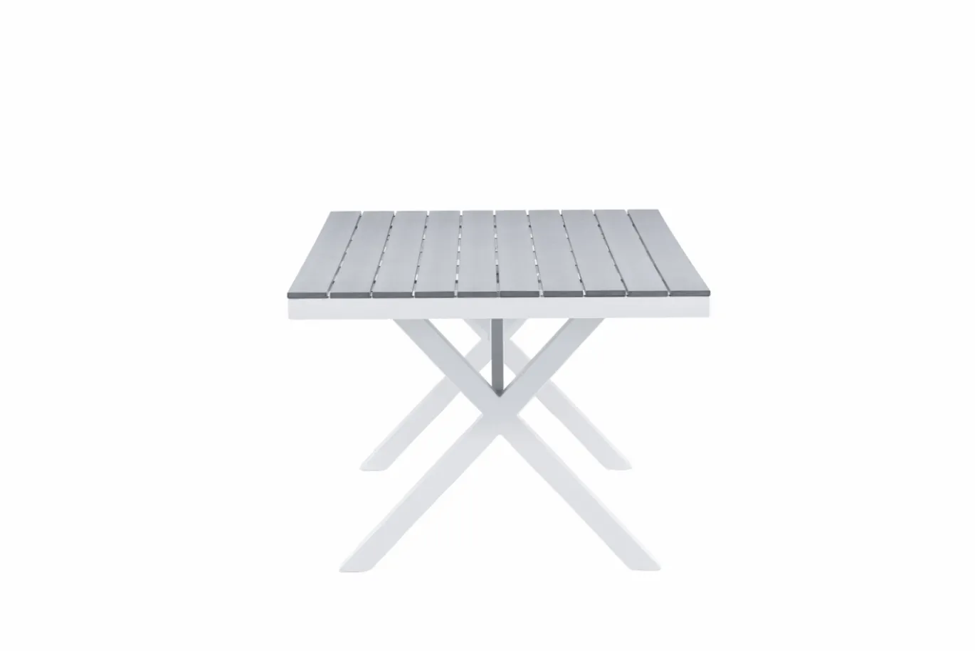 Fjôrd Tuintafel Garcia Grijs 200x100cm
