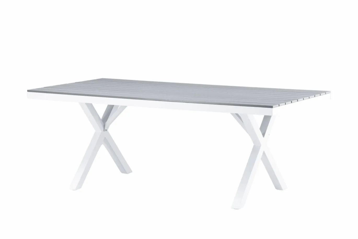 Fjôrd Tuintafel Garcia Grijs 200x100cm