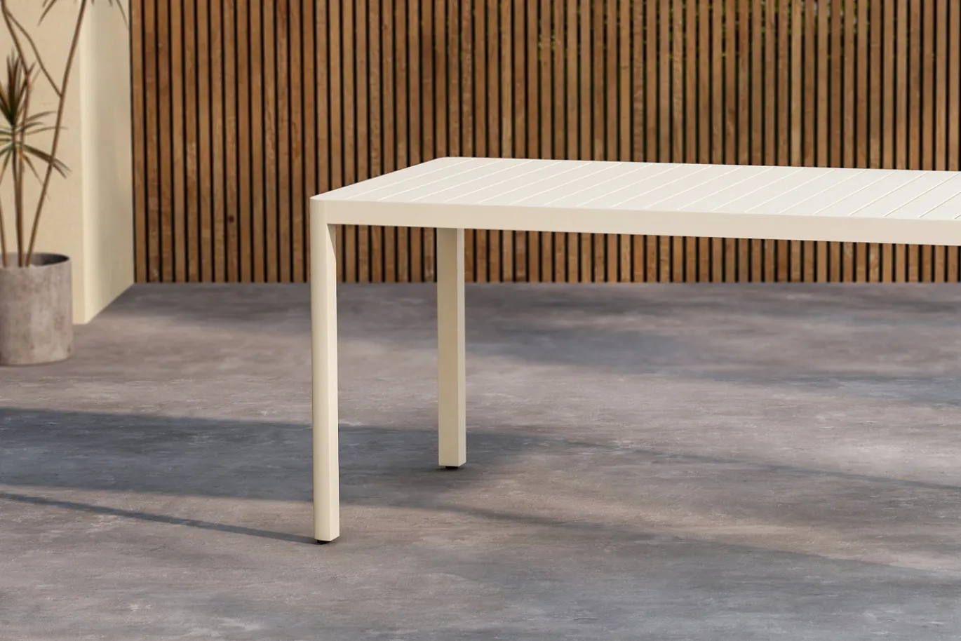 Fjôrd Tuintafel Giardini Beige 150x85cm