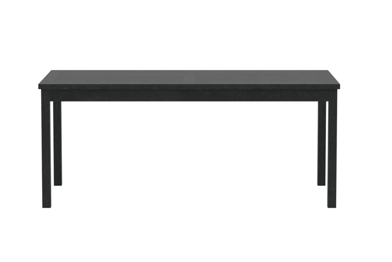 Fjôrd Tuintafel Kenya Teak Zwart 180x90cm