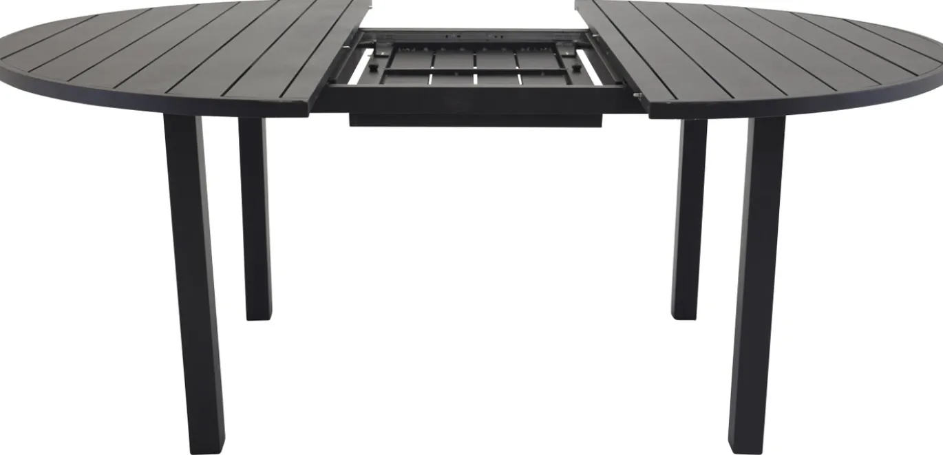 Fjôrd Tuintafel Marbella Rond Zwart ⌀140cm