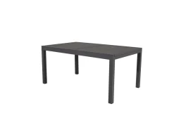 Fjôrd Tuintafel Marbella Zwart 160x100cm
