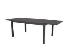 Fjôrd Tuintafel Marbella Zwart 160x100cm