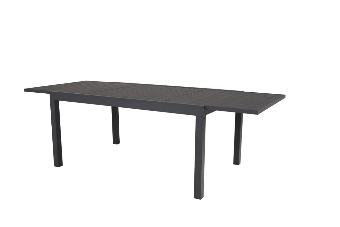 Fjôrd Tuintafel Marbella Zwart 160x100cm