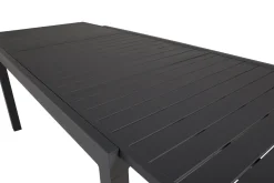 Fjôrd Tuintafel Marbella Zwart 160x100cm