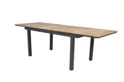 Fjôrd Tuintafel Mexico Naturel/Zwart 180x90cm