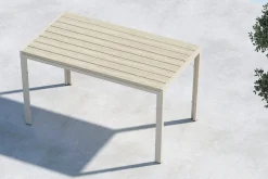 Fjôrd Tuintafel Mirko Beige 140x80cm