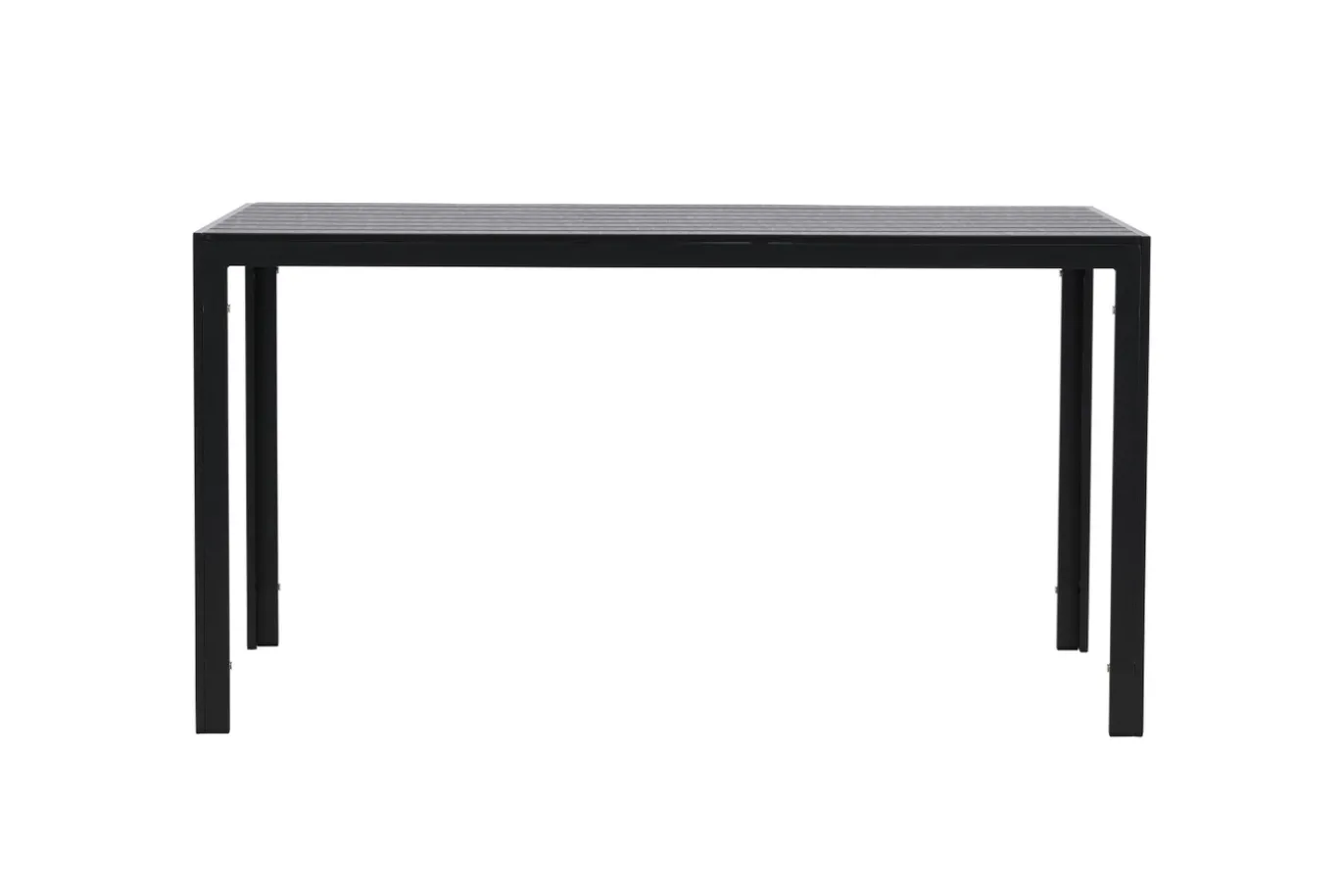 Fjôrd Tuintafel Mirko Zwart 140x80cm