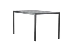 Fjôrd Tuintafel Mirko Zwart 140x80cm