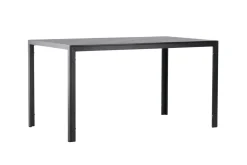 Fjôrd Tuintafel Mirko Zwart 140x80cm