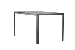 Fjôrd Tuintafel Mirko Zwart 140x80cm