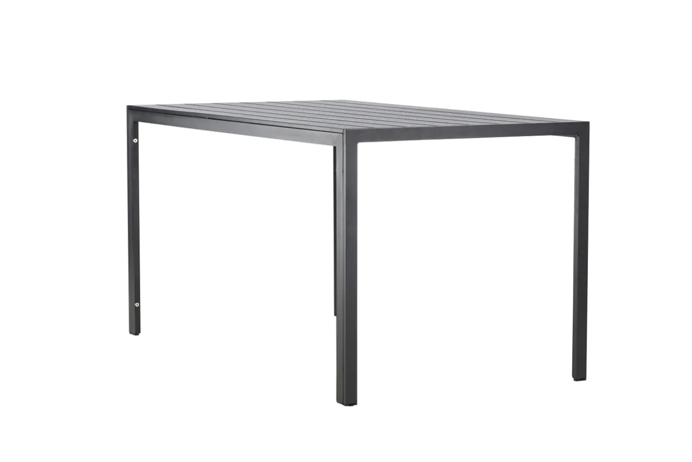 Fjôrd Tuintafel Mirko Zwart 140x80cm