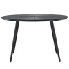 Fjôrd Tuintafel San Vito Zwart ⌀120cm