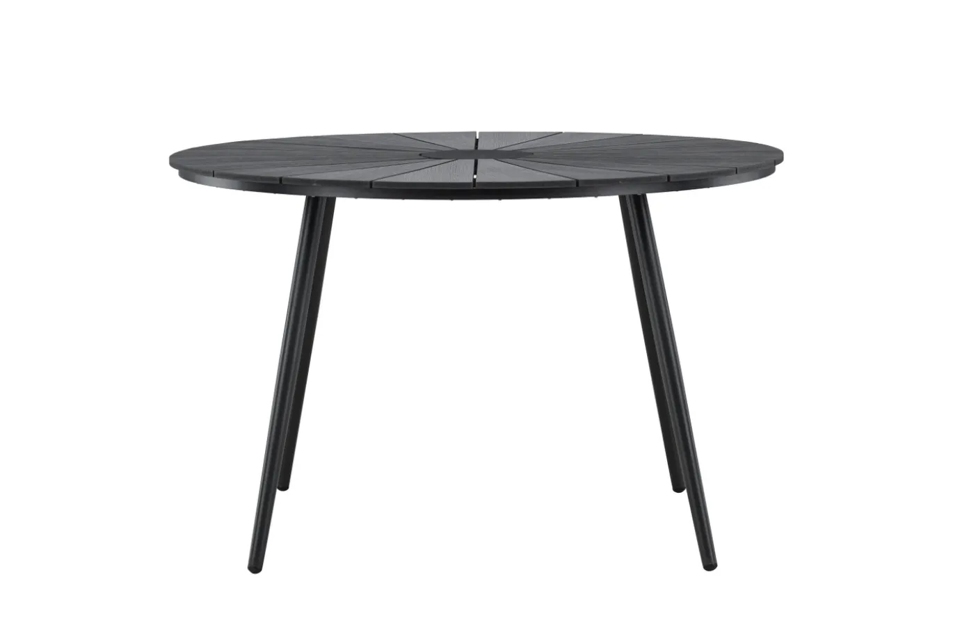 Fjôrd Tuintafel San Vito Zwart ⌀120cm