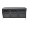 Fjôrd Tv-meubel Acero Zwart 120cm