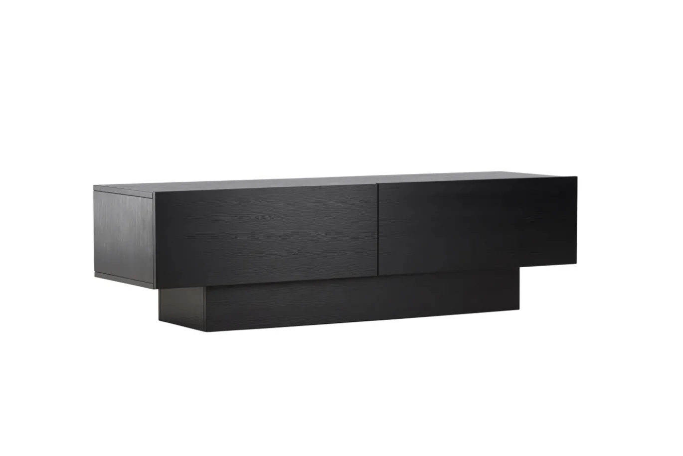 Fjôrd Tv-meubel Cuenca Zwart 160cm