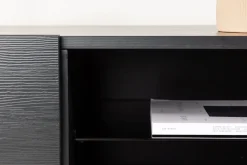 Fjôrd Tv-meubel Cuenca Zwart 160cm