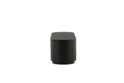 Fjôrd Tv-meubel Fjällbacka MDF Fineer Zwart 160cm