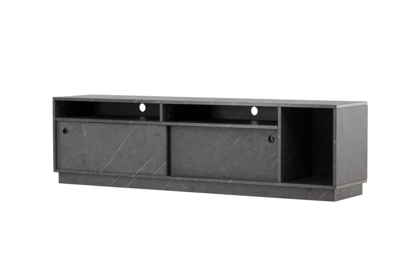 Fjôrd Tv-meubel Girona Zwart Melamine