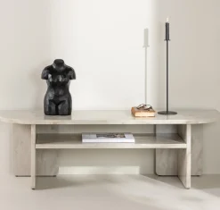 Fjôrd Tv-meubel Ålesund Marmerlook Beige