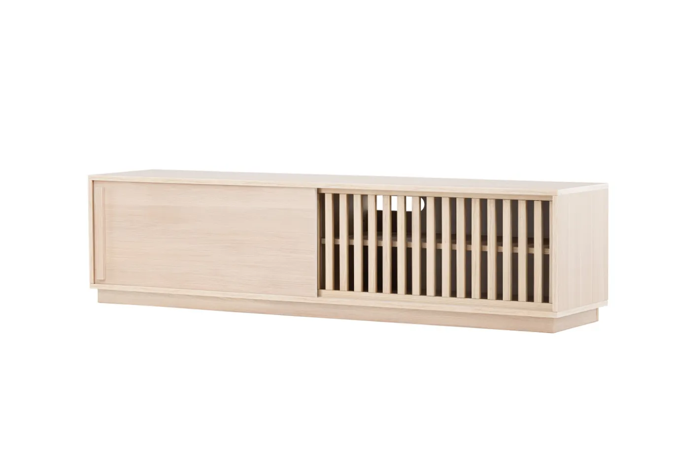 Fjôrd Tv-meubel Lugo Whitewash Melamine