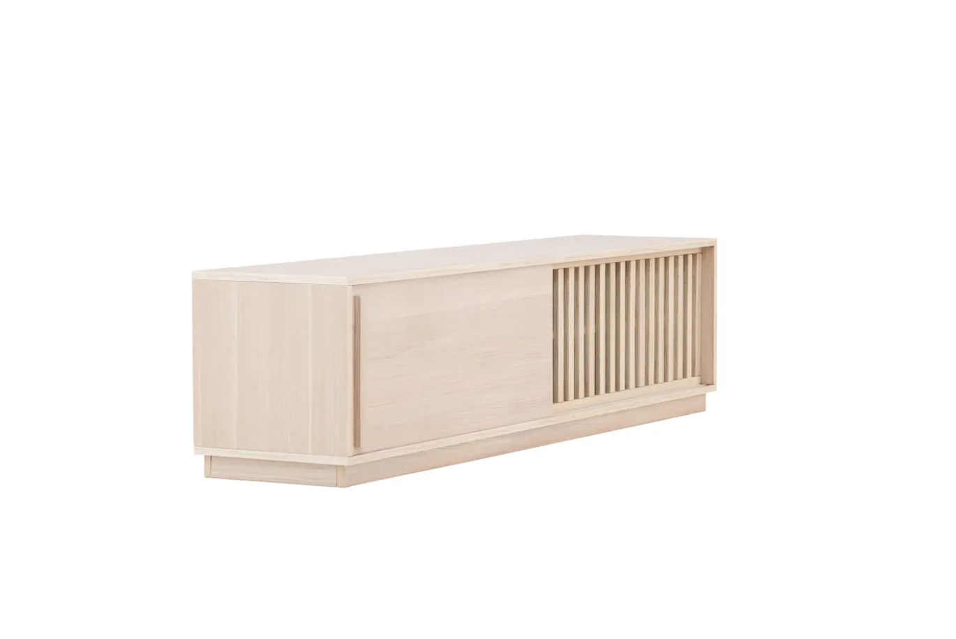 Fjôrd Tv-meubel Lugo Whitewash Melamine