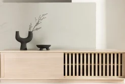 Fjôrd Tv-meubel Lugo Whitewash Melamine
