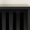 Fjôrd Tv-meubel Lugo Zwart Melamine