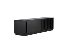 Fjôrd Tv-meubel Lugo Zwart Melamine