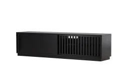 Fjôrd Tv-meubel Lugo Zwart Melamine