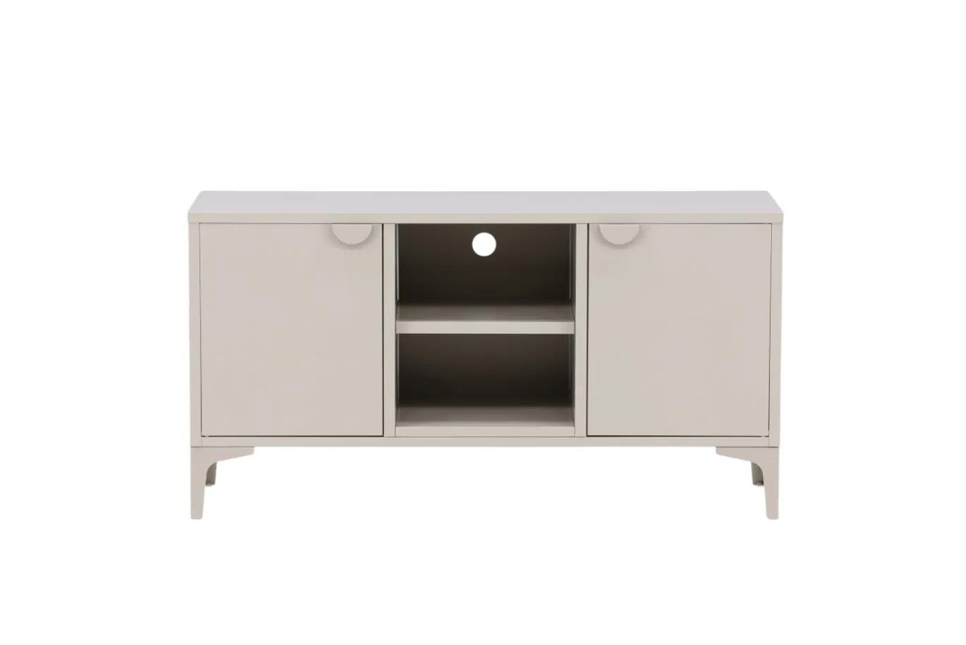 Fjôrd Tv-meubel Piring Staal Beige 63x120cm