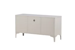 Fjôrd Tv-meubel Piring Staal Beige 63x120cm
