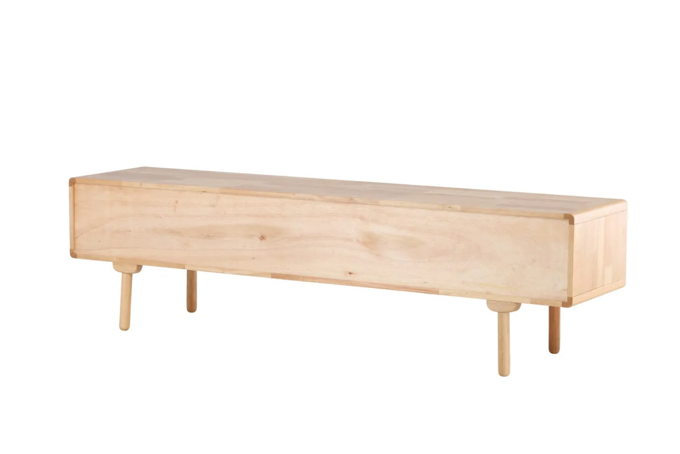 Fjôrd Tv-meubel Skärhamn Rubberhout Naturel 200cm
