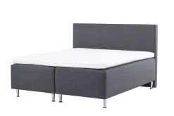 Fjôrd Tweepersoonsbed Mesa 180x200cm Donkergrijs