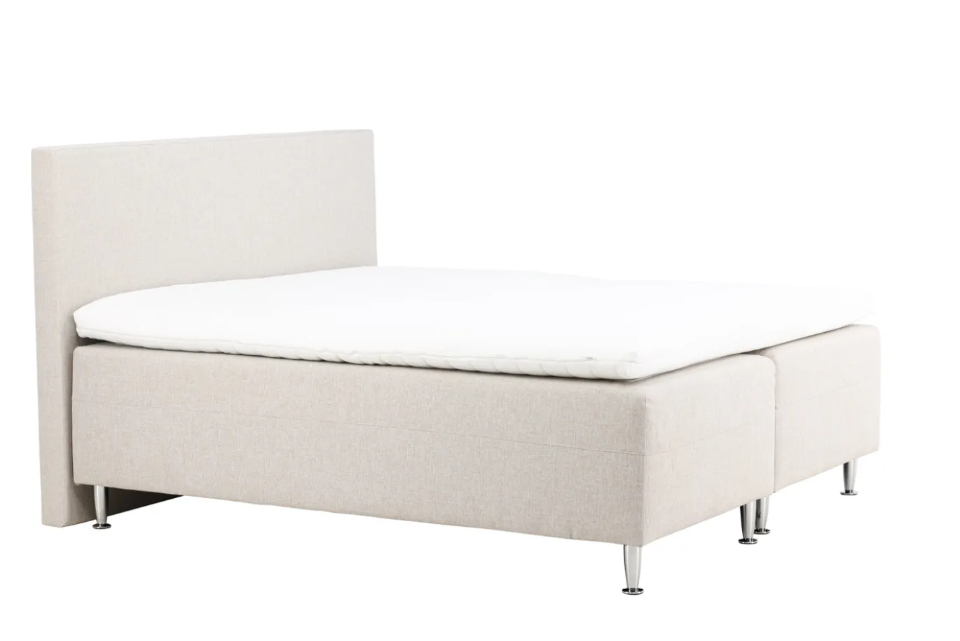Fjôrd Tweepersoonsbed Mesa 180x200cm Beige