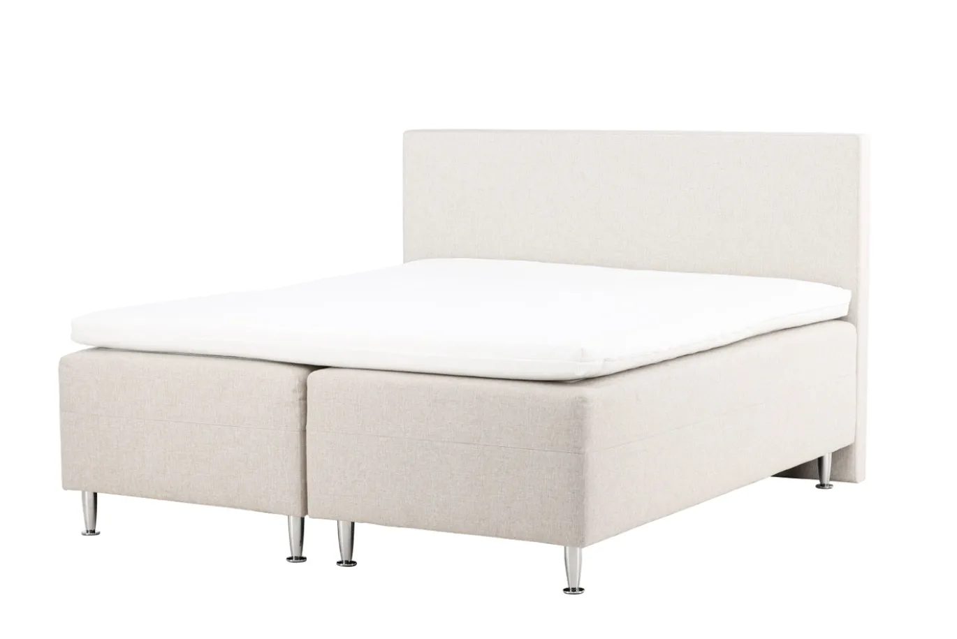 Fjôrd Tweepersoonsbed Mesa 180x200cm Beige
