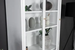 Fjôrd Vitrinekast Bakal Wit 190cm
